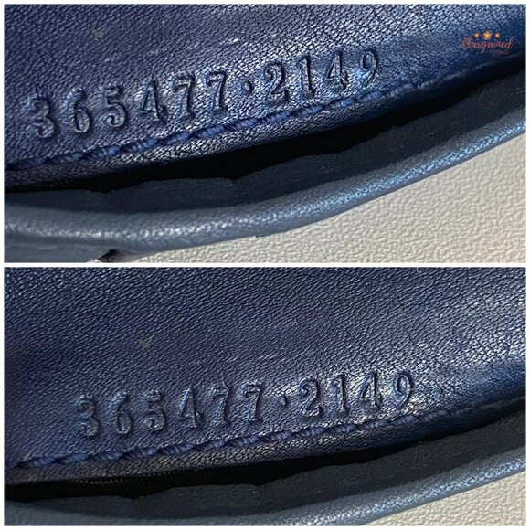 Authentic GUCCI Gray/Blue Microguccissima Leather Bifold Men's Wallet - 365477 - Picture 10 of 11